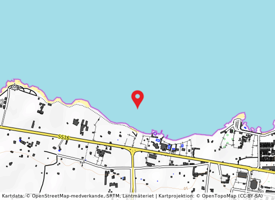 Stabilimento balneare nautilus polaris på kartan