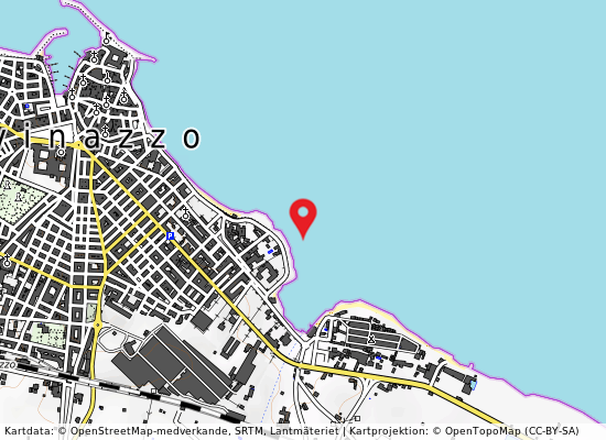 Sc. emerg. fogna nera - loc. cappella på kartan