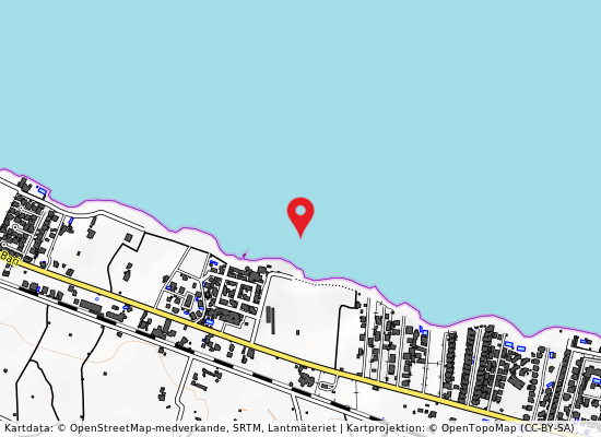 Hotel riva del sole på kartan