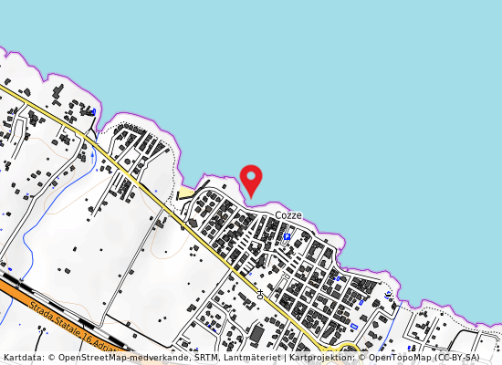 Cala arena på kartan