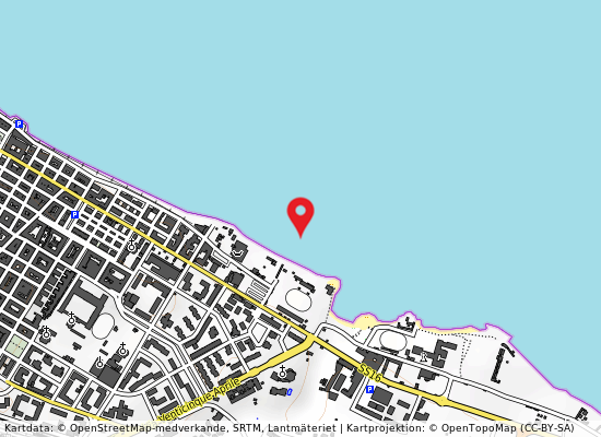 Lido park clab - campo sportivo på kartan