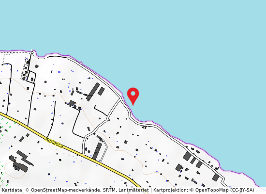 Fogna cit.na molfetta 500 mt sud på kartan