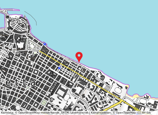 Acque pluviali via isonzo på kartan