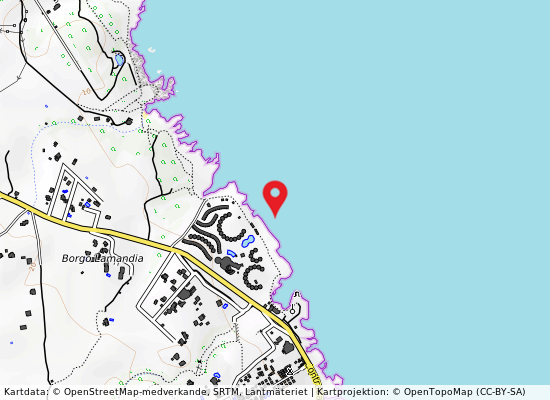 Torre cintola på kartan