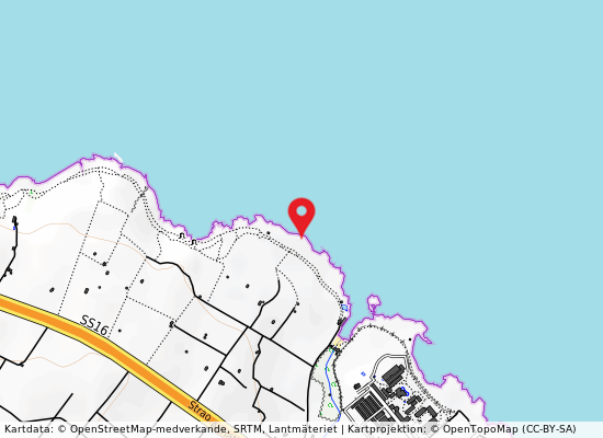 Cala ripagnola på kartan