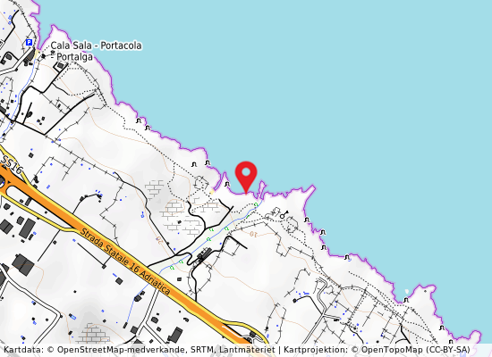 Pozzovivo (marmeria) på kartan