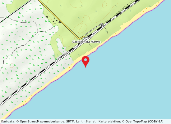 Stazione castellaneta marina på kartan