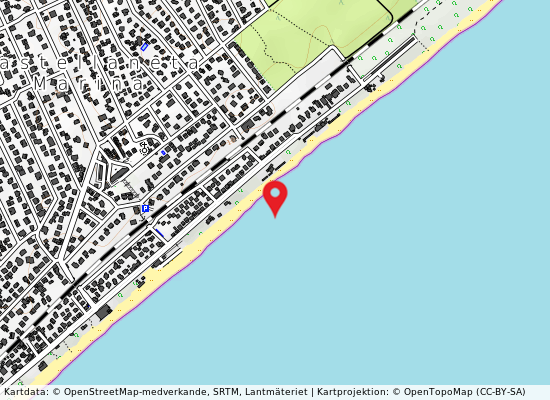 Stabilimento club albatros på kartan