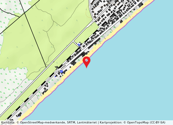 Spiaggia libera pineta giovinazzo på kartan