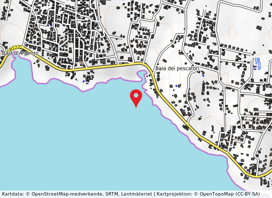 Stabilimento donato på kartan