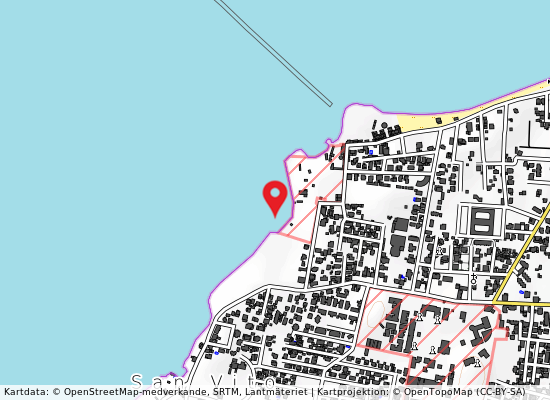 Spiaggia sottufficiali s.vito på kartan