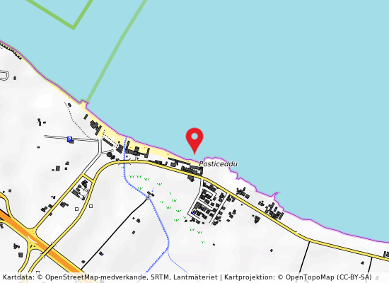 Apani lido arca di noe' på kartan