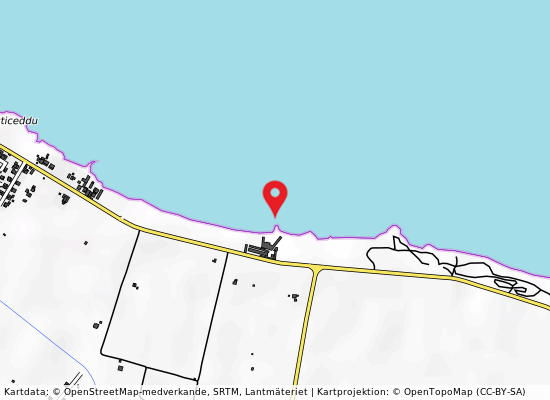 Apani lido s lucia på kartan