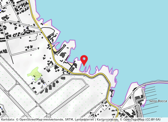 Materdomini lido brin (malcarne) på kartan