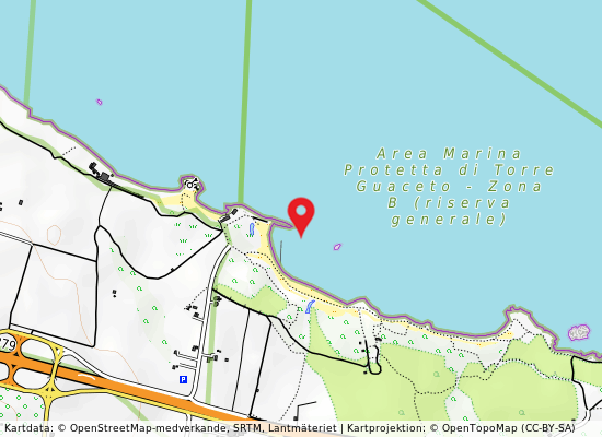 Punta penna grossa (ospedale di summa) på kartan