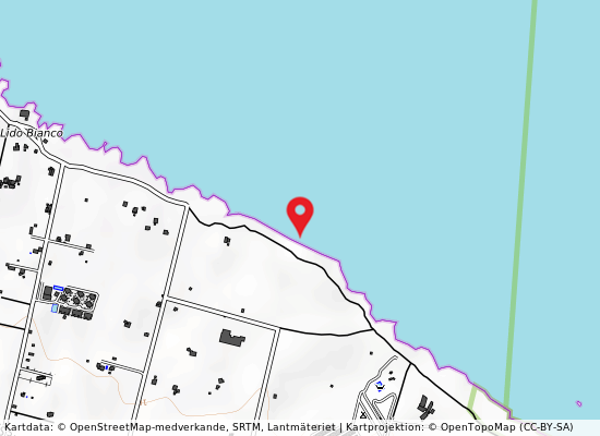 Punta bufaloria på kartan