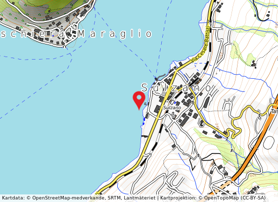 Spiaggia carini på kartan