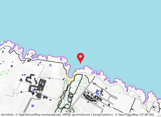 Lamaforca cala a sinistra på kartan