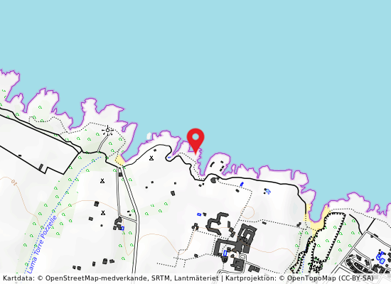 T.pozzella - sc. valtur 200 mt nord på kartan