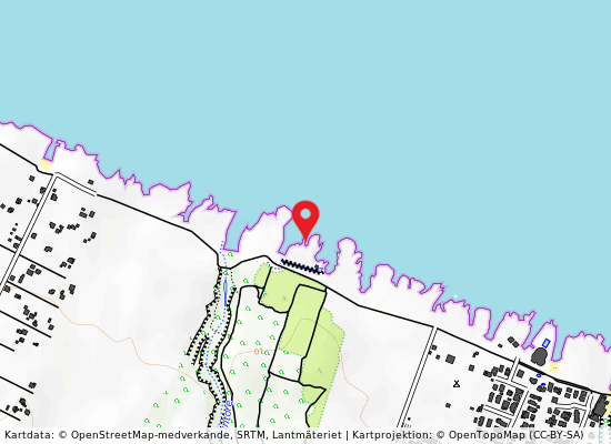 Fosso puntore di fronte strada vicinale på kartan