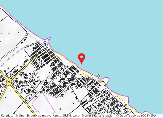 Lendinuso spiaggia libera på kartan