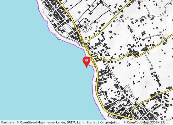 Marina di capilungo på kartan