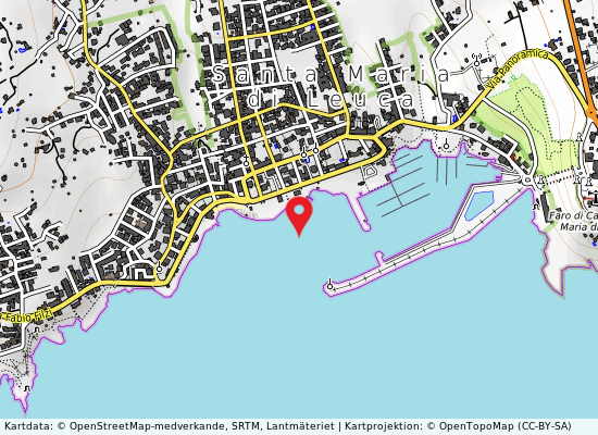 Arenile s.maria di leuca på kartan