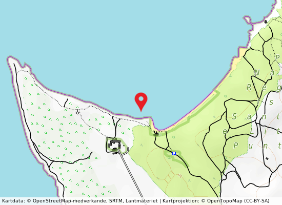 Torre del pizzo på kartan