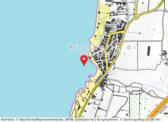 Rivabella på kartan