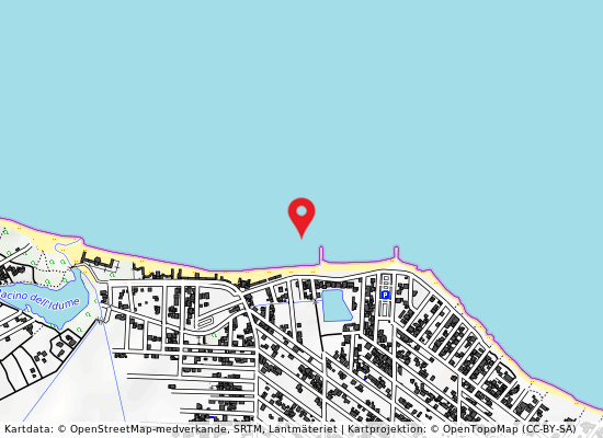 Torre chianca,stab.il circeo på kartan