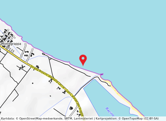 Lago grande på kartan