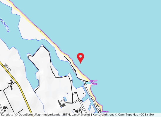 Frigole-stab.marinarella på kartan