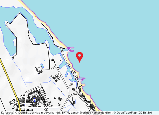 Frigole-spiaggia libera på kartan