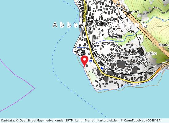 Campeggio på kartan