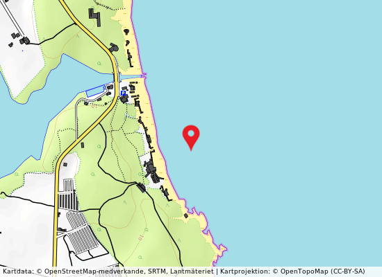 Lido dei pini på kartan