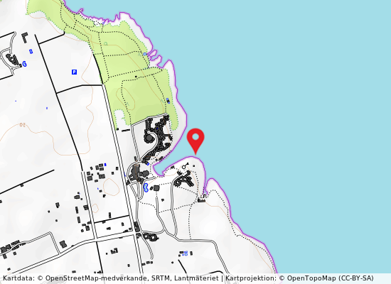 Club mediterranee-sud la piramide på kartan