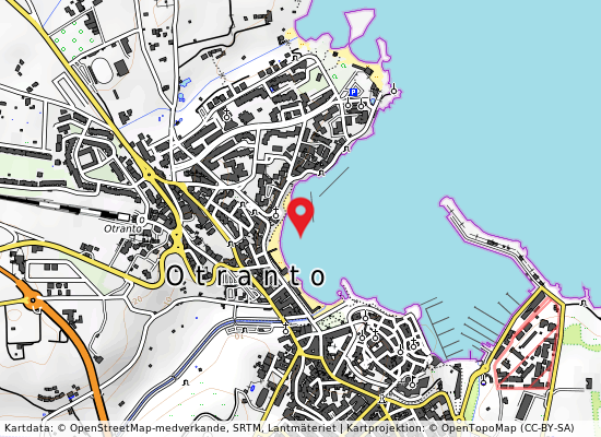 Madonna d'alto mare på kartan