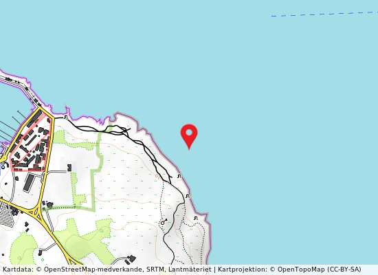 Punta s.nicola-sud ex scar. g.r.a.m. på kartan