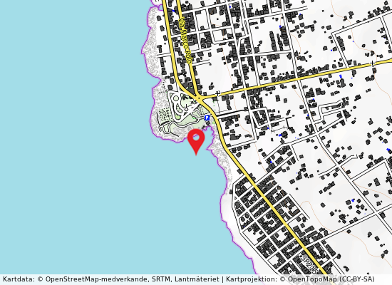 Torre suda-alla torre på kartan