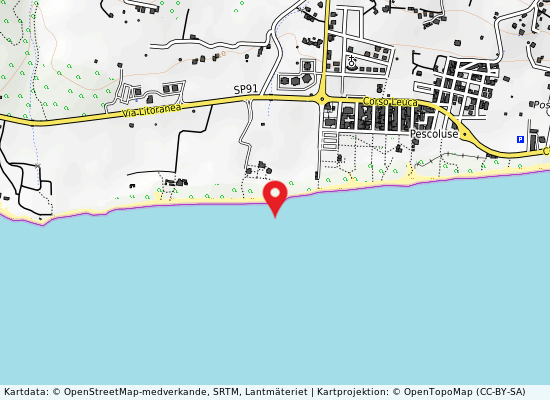 Posto vecchio di salve på kartan