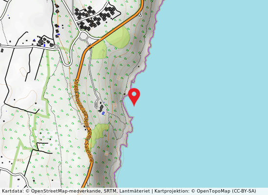 400 mt nord torre minervino på kartan