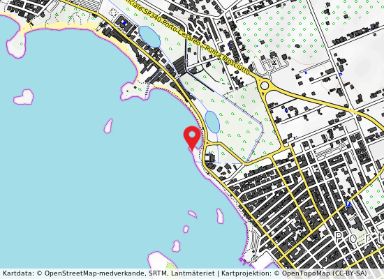 Foce del bacino bianco på kartan