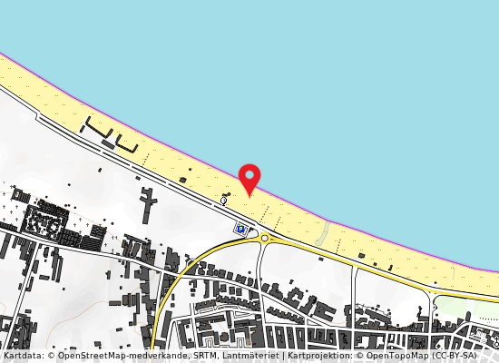 Sfioratore emergenza v. camposanto på kartan