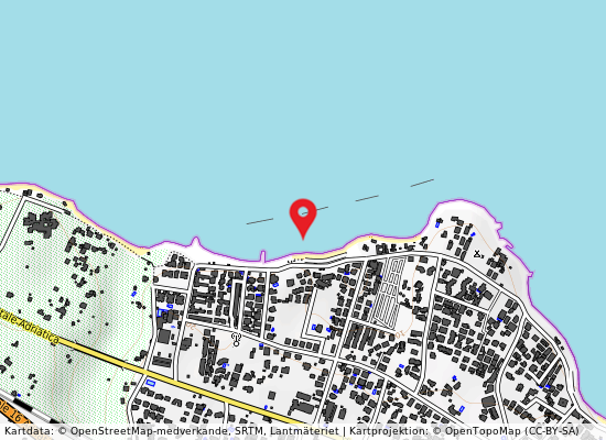 Scogliera - scalette på kartan