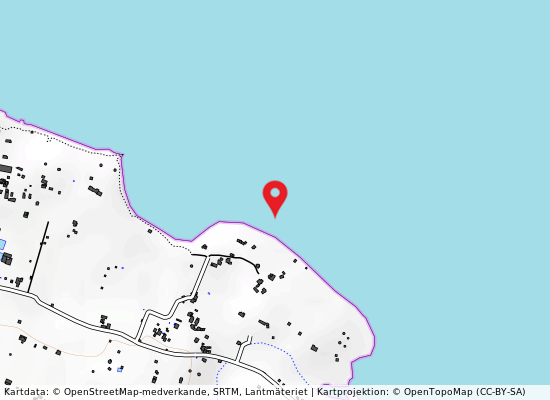 Cala del pantano - villa på kartan