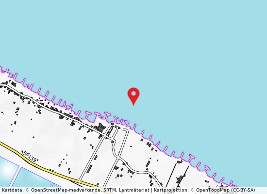 Foce nuova på kartan