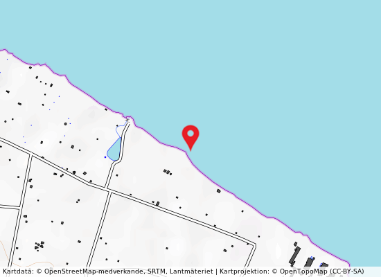 Sorgente di acqua salmastra-casa azzurra på kartan