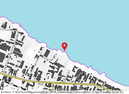 Zona circondata da segherie-3 capannoni på kartan