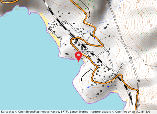 Valle cupa på kartan
