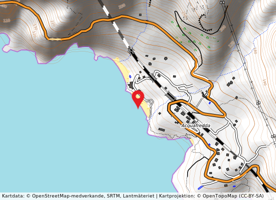 Canale del porco på kartan